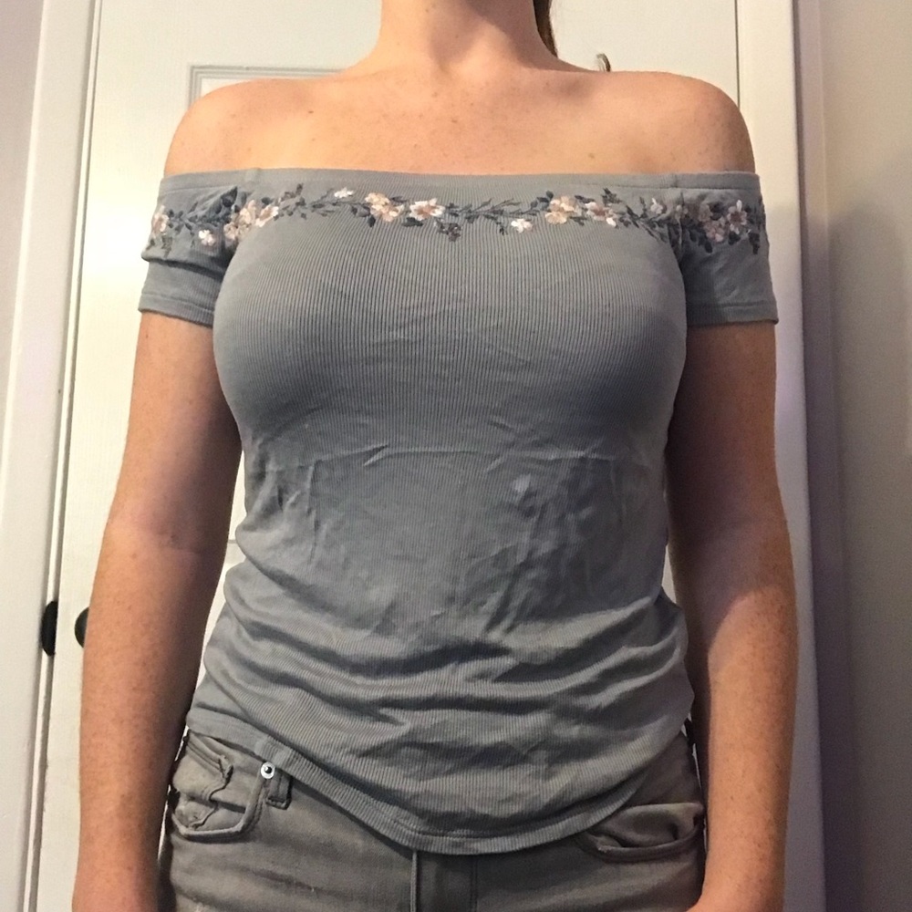 Off the shoulder blouse